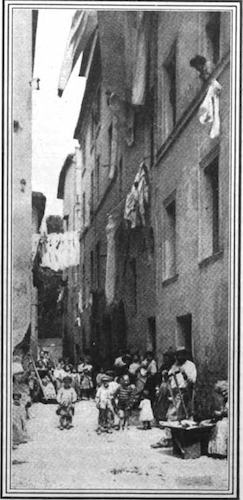 Ghetto Street in Rome