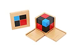 Montessori Binomial Cube Material