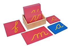 Montessori Sandpaper Letters