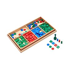 Montessori stamp game material